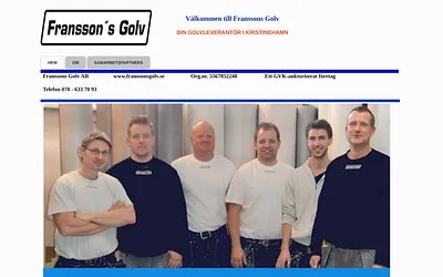 franssonsgolv.se snapshot