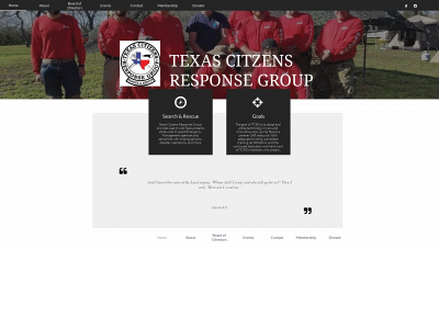 txcrg.org snapshot