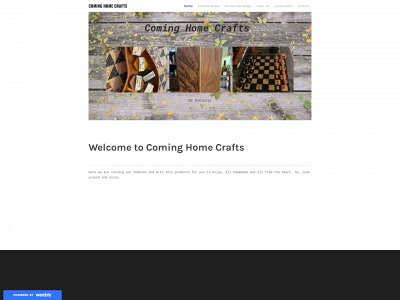 cominghomecrafts.weebly.com snapshot