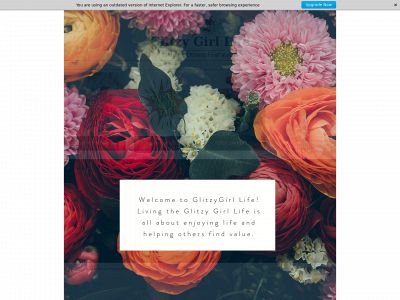 glitzygirllife.com snapshot