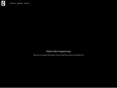 ratherplain.com snapshot
