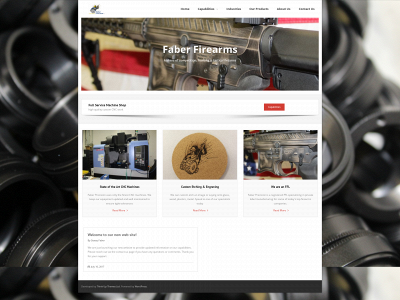 faberprecision.com snapshot