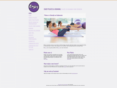 enjoypilates.nl snapshot