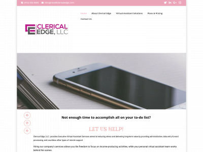 clericaledge.com snapshot