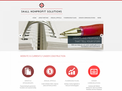smallnonprofitsolutions.com snapshot