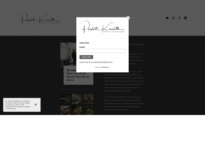 provostkenneth.com snapshot