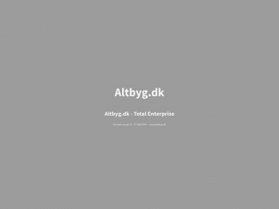 altbyg.dk snapshot