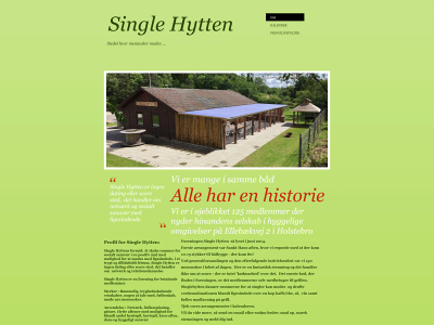 singlehytten.dk snapshot