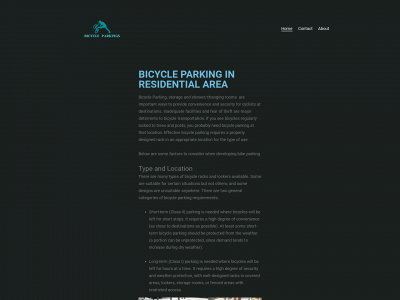 bicycleparkings.com snapshot