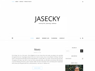 jasecky.com snapshot