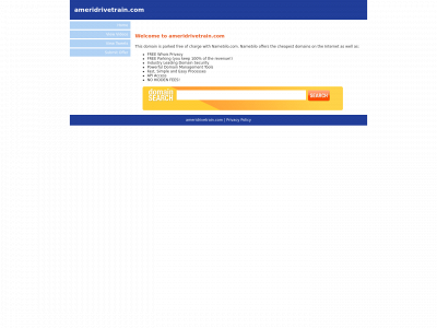 ameridrivetrain.com snapshot