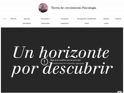 tierradecrecimientopsicologia.com snapshot