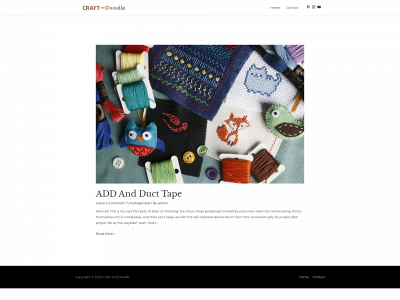 craftanddoodle.com snapshot
