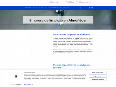 www.limpiezasloli.es snapshot