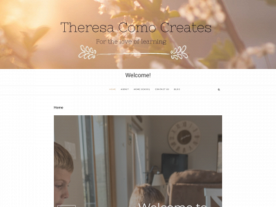 theresacomocreates.com snapshot