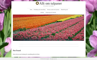 alltomtulpaner.se snapshot