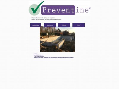 preventine.be snapshot