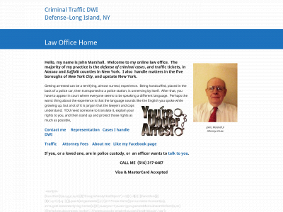 long-island-criminallawyer.com snapshot