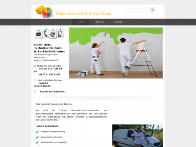 malerei-sauer.de snapshot
