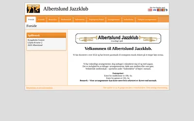 albertslundjazzklub.dk snapshot