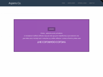 aspensco.com snapshot