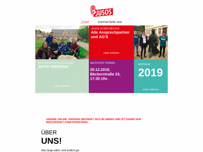 jusosgoslar.de snapshot
