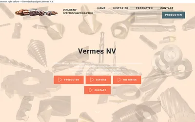 vermes.be snapshot