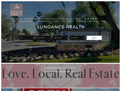 www.sundancerealtyca.com snapshot