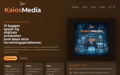 kaiosmedia.no snapshot