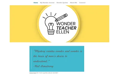 www.wonderteacherellen.com snapshot