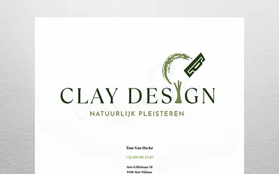 clay-design.be snapshot