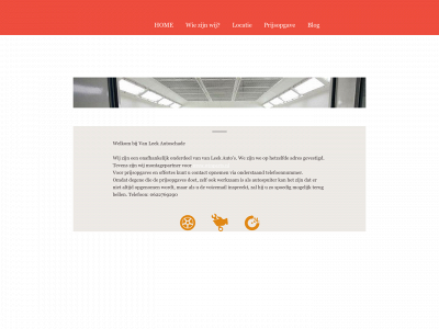 vanleekautoschade.nl snapshot