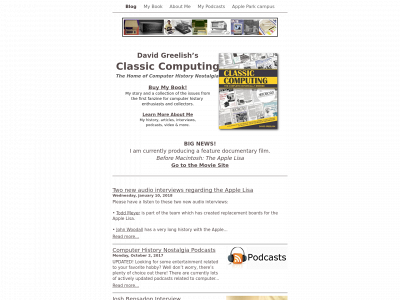 classiccomputing.com snapshot
