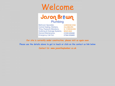 jasontheplumber.co.uk snapshot