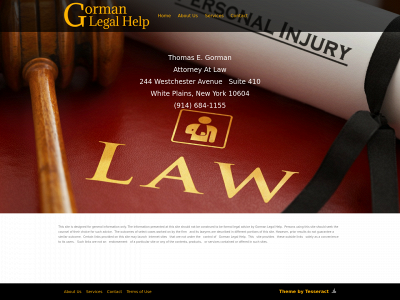 gormanlegalhelp.com snapshot