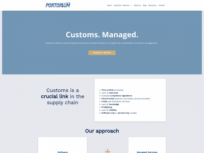 portorium.solutions snapshot