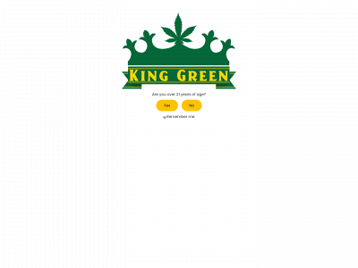 kinggreencannabis.com snapshot