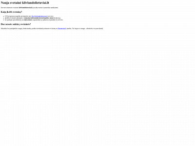 klivlandolietuviai.lt snapshot