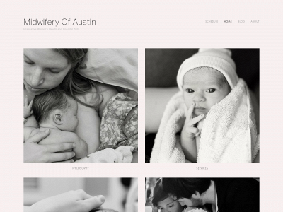 midwiferyofaustin.com snapshot