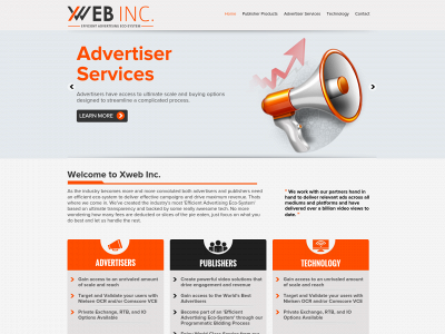 x-webinc.com snapshot