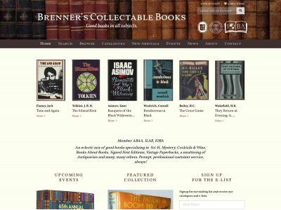 www.brennersbooks.com snapshot