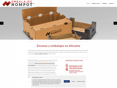 www.embalajesnompot.com snapshot