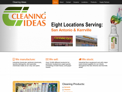 cleaningideas.com snapshot