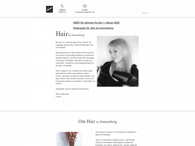 hairdesignbyharhorn.dk snapshot