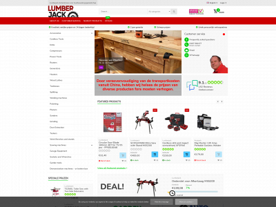 lumberjack-tools.com snapshot