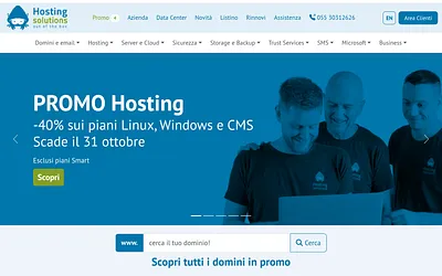 www.hostingsolutions.it snapshot