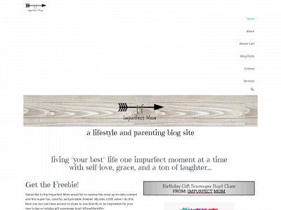 impurfectmom.com snapshot