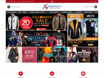 americasuits.com snapshot