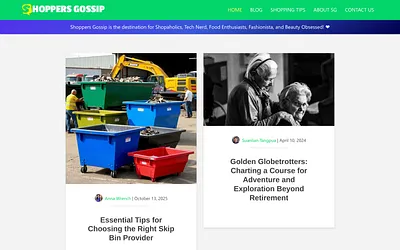 www.shoppersgossip.com snapshot