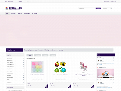fineballoon.com snapshot